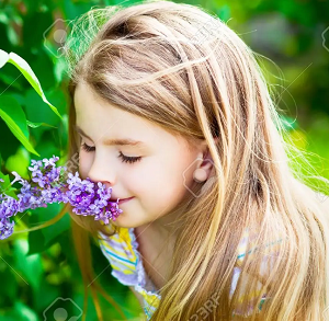 The smell of the flowers was very pleasing